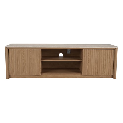 Sadie Travertine-Look Entertainment Unit