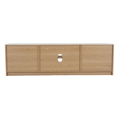 Sadie Travertine-Look Entertainment Unit