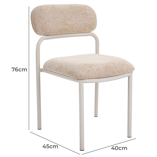 Beige Drei Dining Chairs