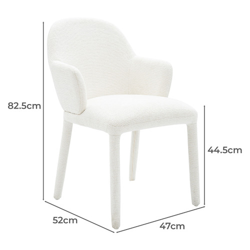 Lazio Chenille Dining Chairs