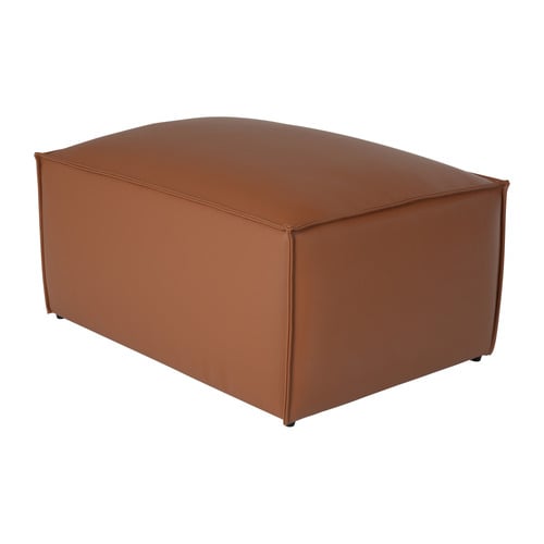 Massey 5 Seater Leather Chaise Lounge Set