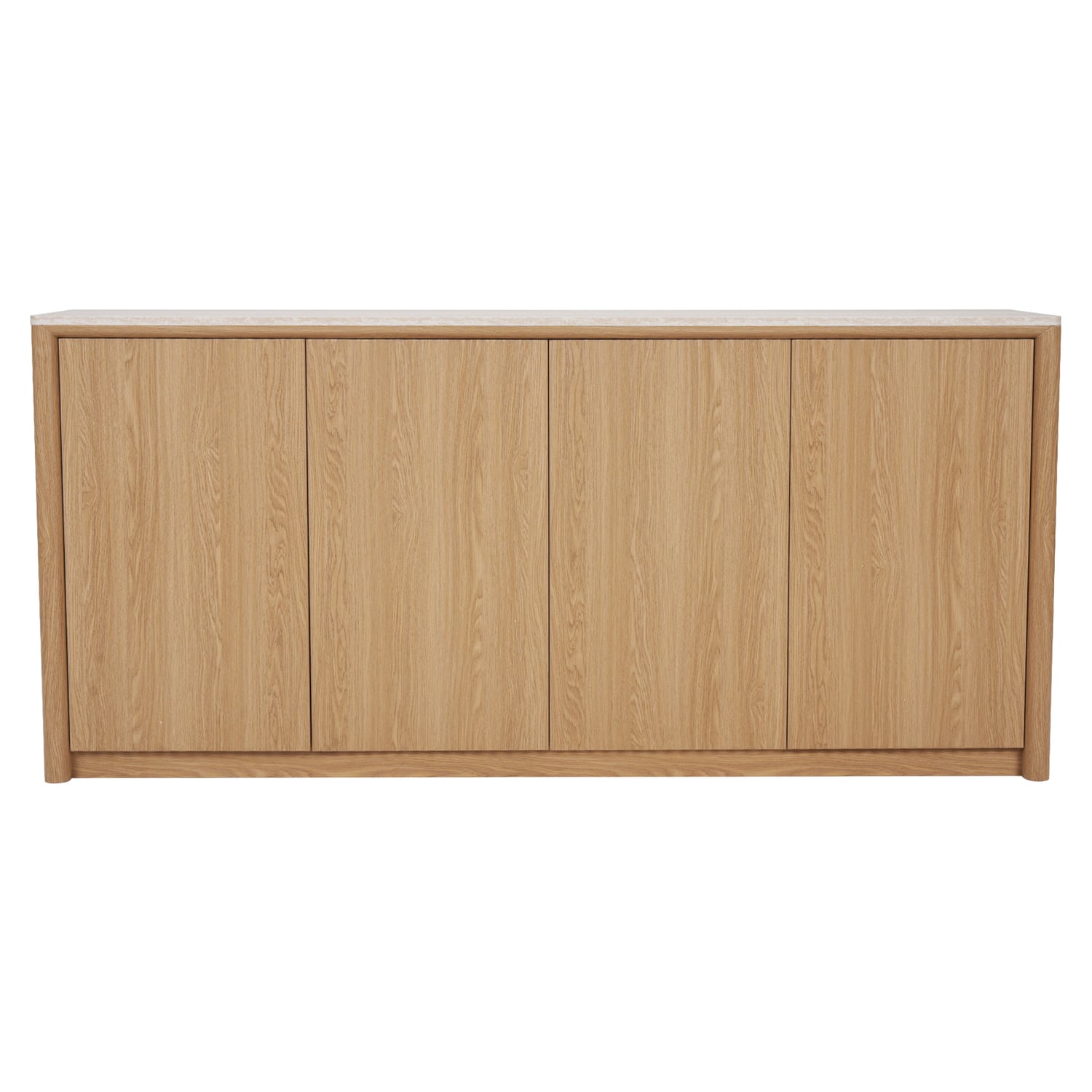 Lillian Faux Travertine Sideboard