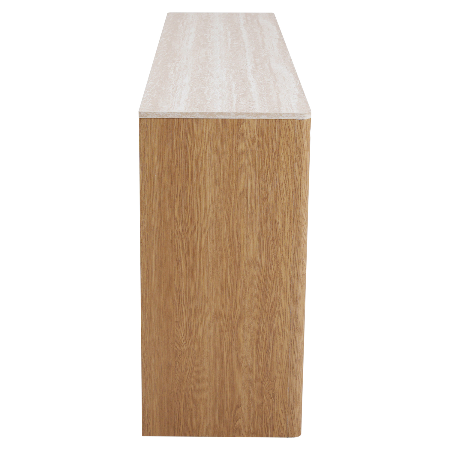 Lillian Faux Travertine Sideboard