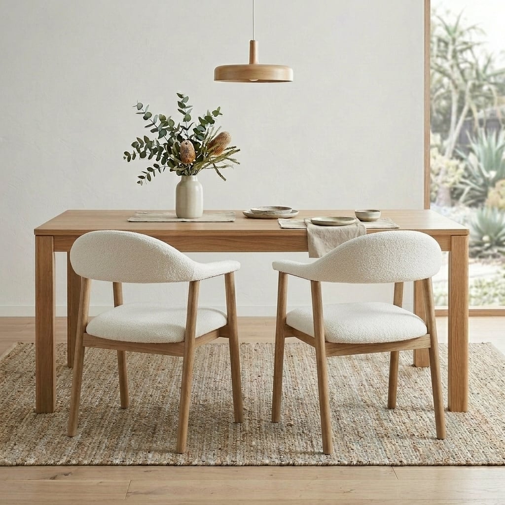 Arnault Boucle Dining Chairs