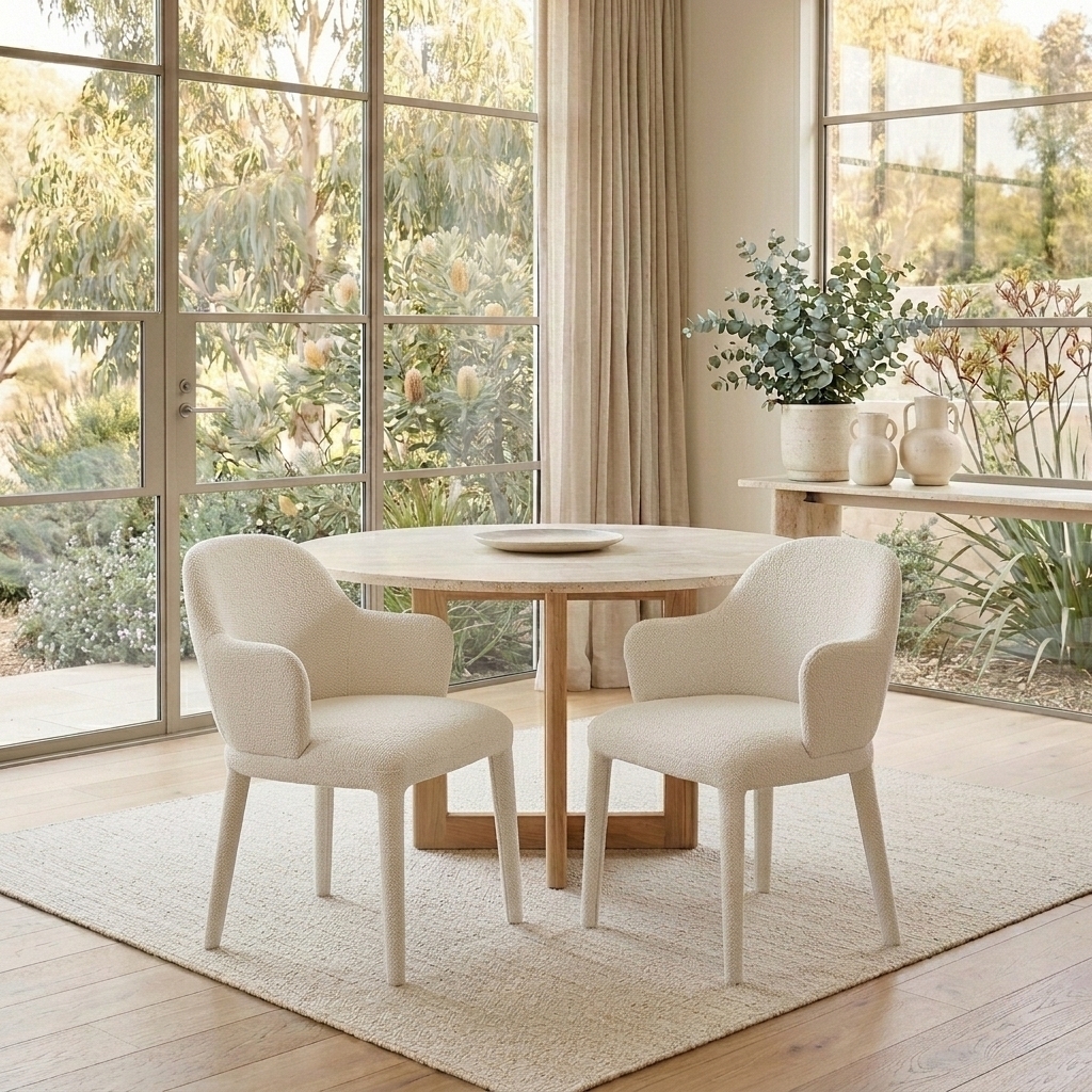 Lazio Chenille Dining Chairs