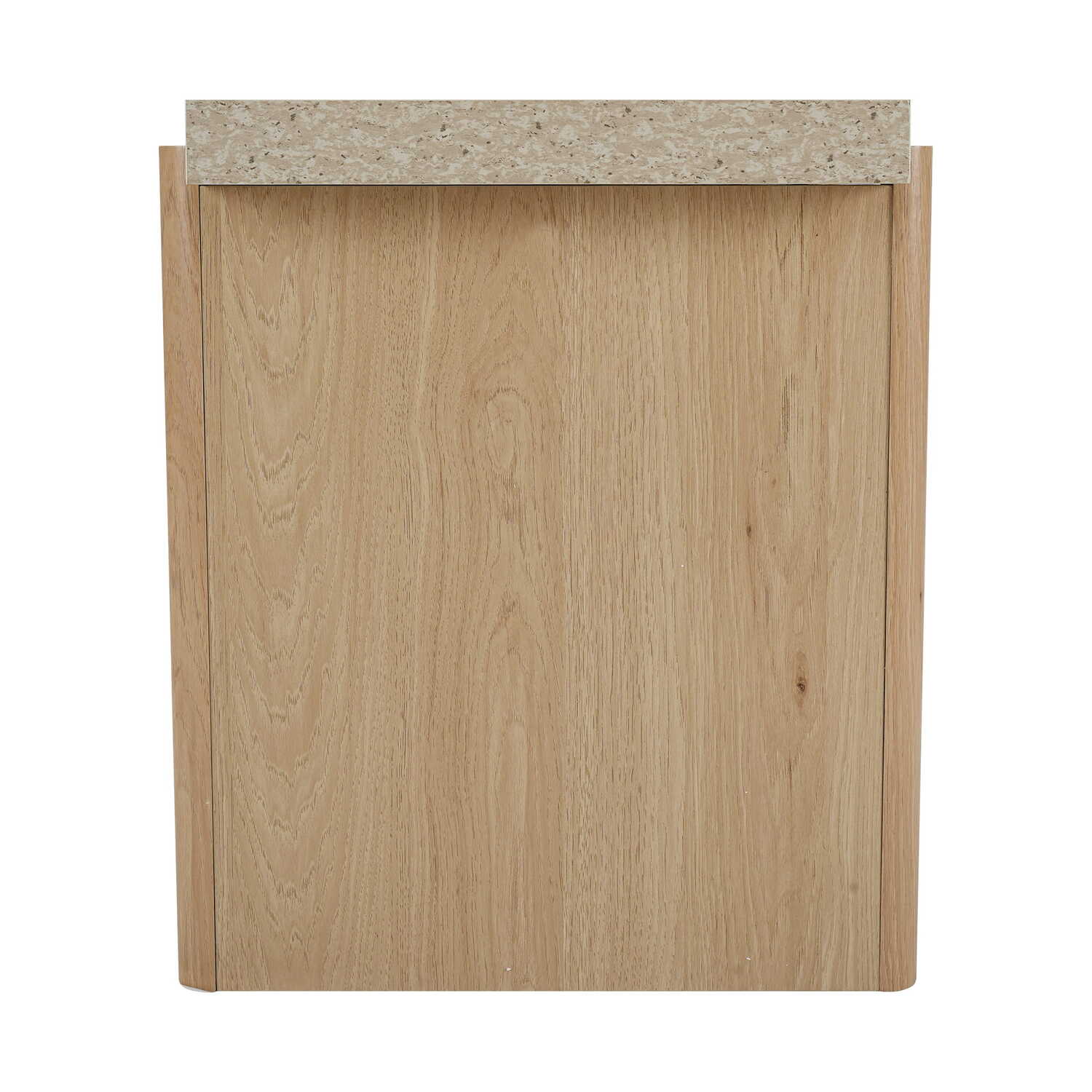 Sally Travertine-Look Side Table