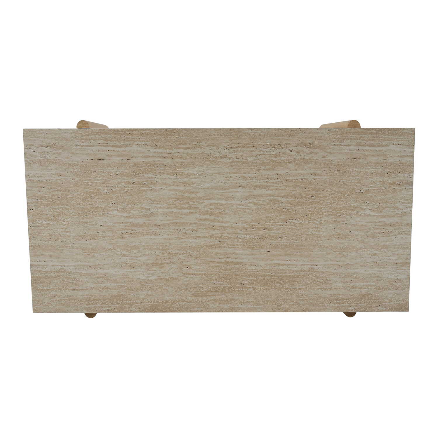 Sally Travertine-Look Coffee Table