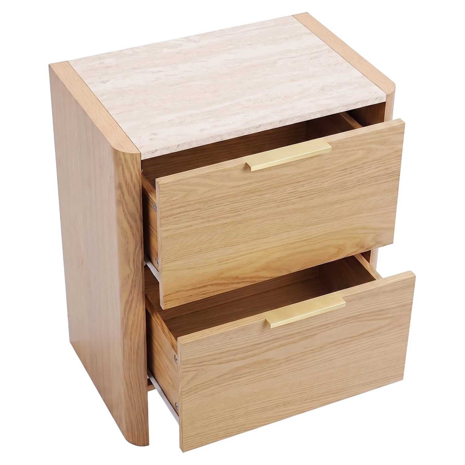 Jovie 2 Drawer Bedside Table