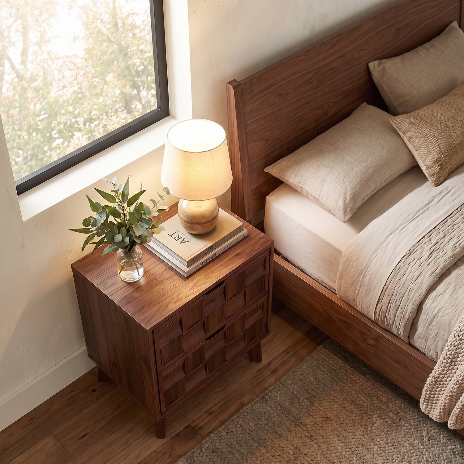 Ceritto Bedside Table