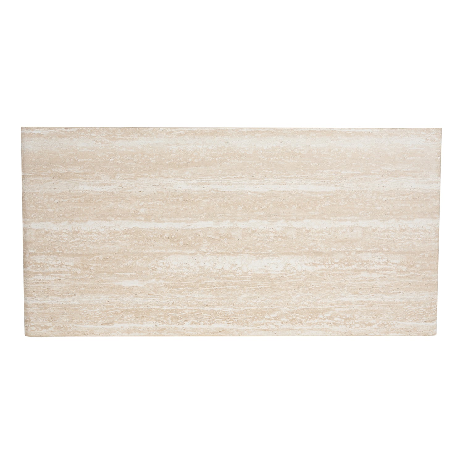 Palmera Travertine-Look Coffee Table
