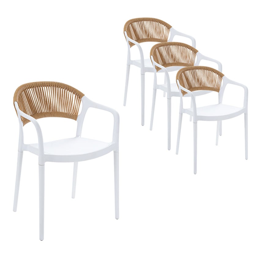 Ashton Stackable Outdoor Dining Chairs