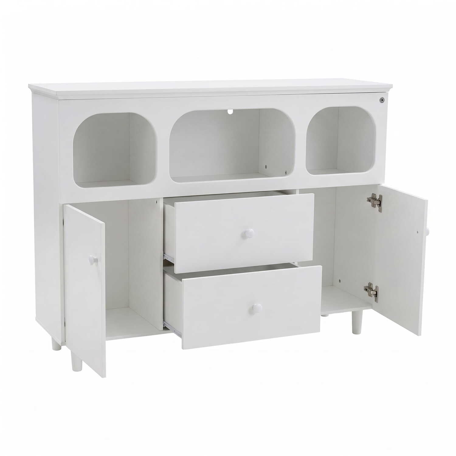 Black Felix 2 Door Sideboard with LED