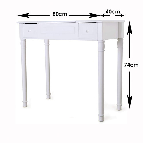 Surana Dressing Table with Mirror & Stool Set