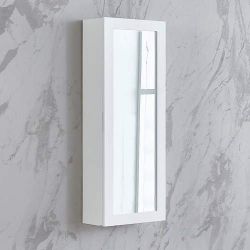 Finn Wall Mounted Ironing Board Cabinet with Mirror