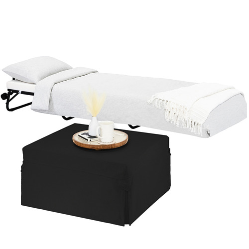 Foldlux-Convertible-Ottoman-Sofa-Bed-with-Castors-and-Slipcover-RLFB00