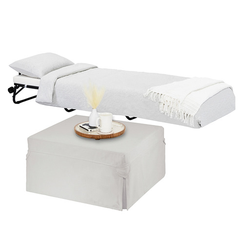 Foldlux-Convertible-Ottoman-Sofa-Bed-with-Castors-and-Slipcover-RLFB00