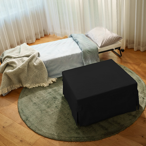 Foldlux-Convertible-Ottoman-Sofa-Bed-with-Castors-and-Slipcover-RLFB00