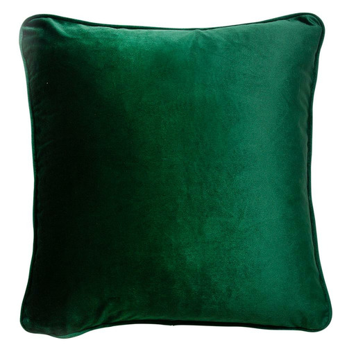 emerald velvet pillow