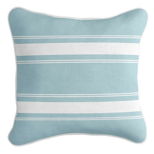 French Stripe Linen-Blend Cushion Cover