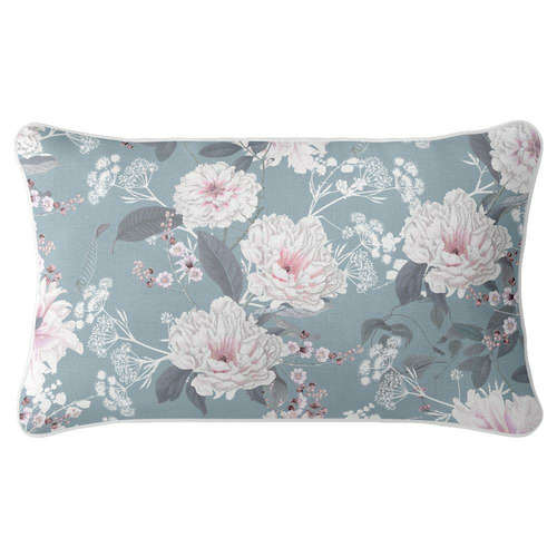 WillowHome&Living Elizabeth Rectangular Linen-Blend Cushion Cover ...