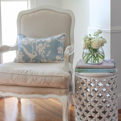 Louis Linen-Blend Cushion Cover
