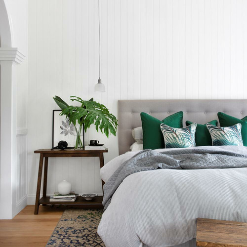 Velvet Linen-Blend Cushion Cover