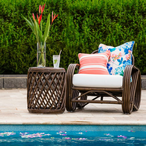 Sienna Linen-Blend Cushion Cover