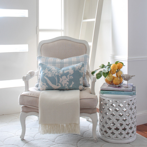 Louis Rectangular Linen-Blend Cushion Cover