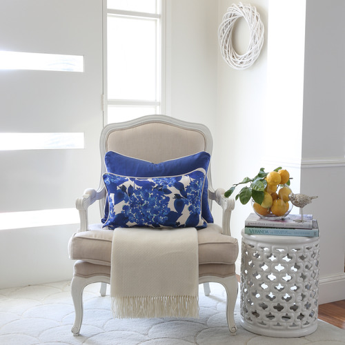 Blooming Hydrangeas Antonella Rectangular Cushion Cover