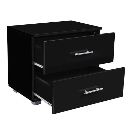 Negan 2 Drawer Bedside Table