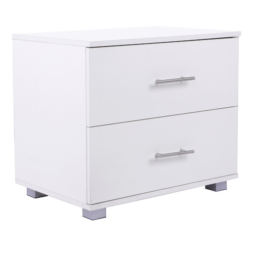 Negan 2 Drawer Bedside Table