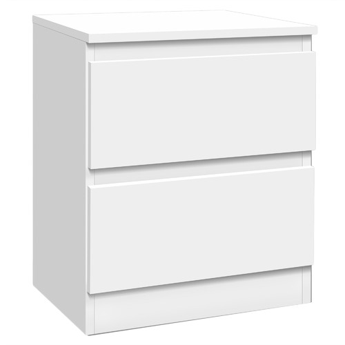 HoxtonRoom Regal 2 Drawer Bedside Table Temple & ster