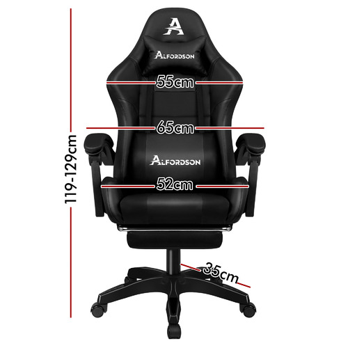 Jordanov Faux Leather Executive Gaming Chair