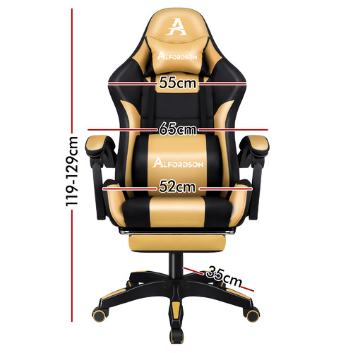 Jordanov Faux Leather Executive Gaming Chair
