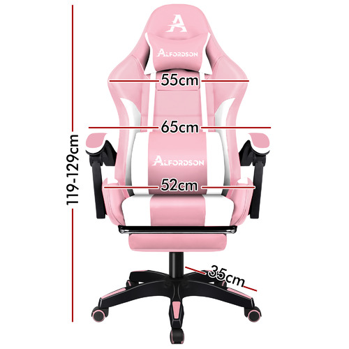 Jordanov Faux Leather Executive Gaming Chair