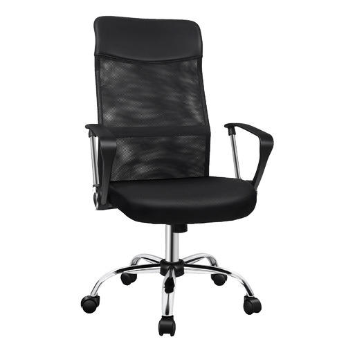 Black Chester Mesh Fabric Executive Office Chair