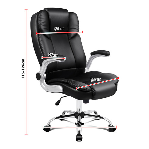 Rometty Faux Leather Office Chair