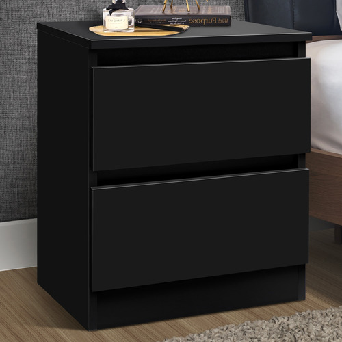 HoxtonRoom Regal 2 Drawer Bedside Table Temple & ster
