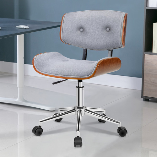 stationary upholstered desk chair