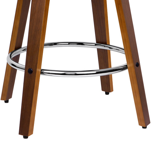 65cm-Davian-Faux-Leather-Swivel-Bar-Stools