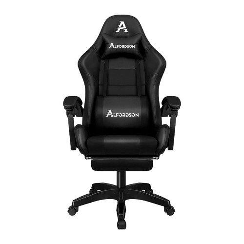 Nightcrawler-PU-Leather-Gaming-Chair-with-Footrest