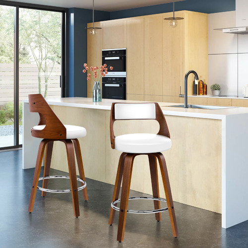 65cm-Davian-Faux-Leather-Swivel-Bar-Stools