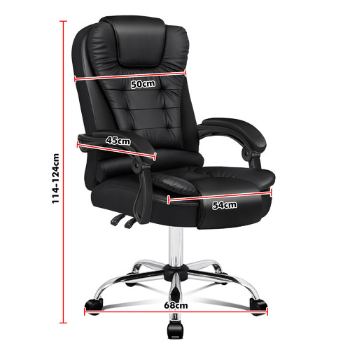 Lincoln-Faux-Leather-Executive-Chair