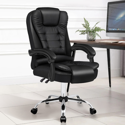 Lincoln-Faux-Leather-Executive-Chair