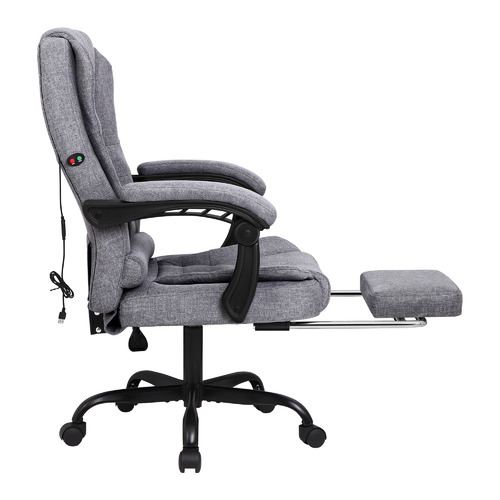 Blaese Linen Massage Executive Chair with Footrest