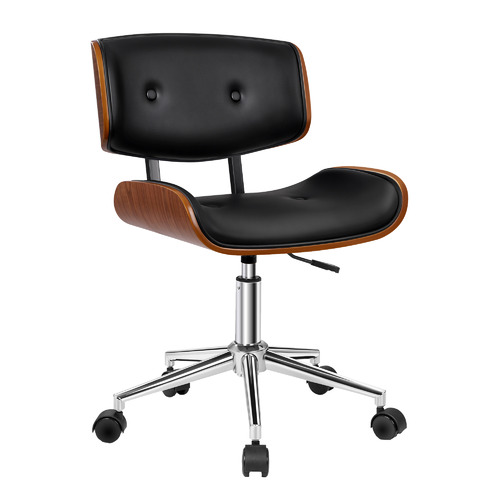 HoxtonRoom Maguire PU Leather Office Chair | Temple & Webster