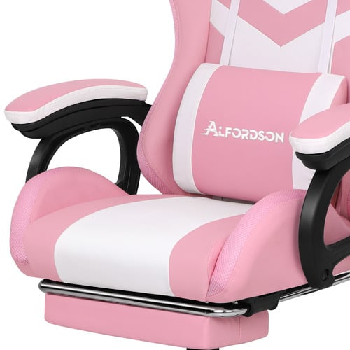 Maximus LED Gaming Massage Office Chair with Footrest