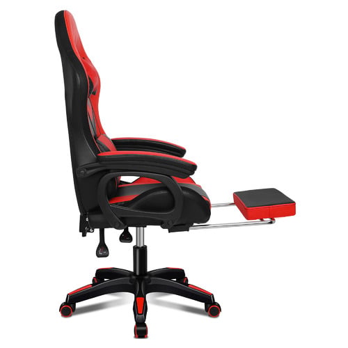 Maximus LED Gaming Massage Office Chair with Footrest
