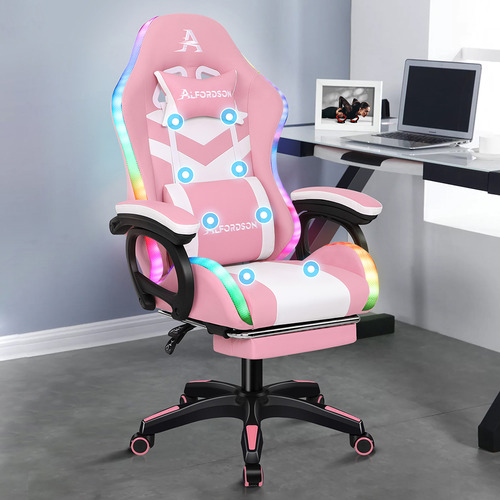 Footrest Unicorn Chair Gaming Pink Unicorn Gaming Chair Secretlab