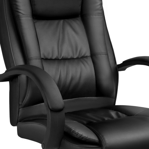 HoxtonRoom Sanford Faux Leather Executive Chair Temple & ster